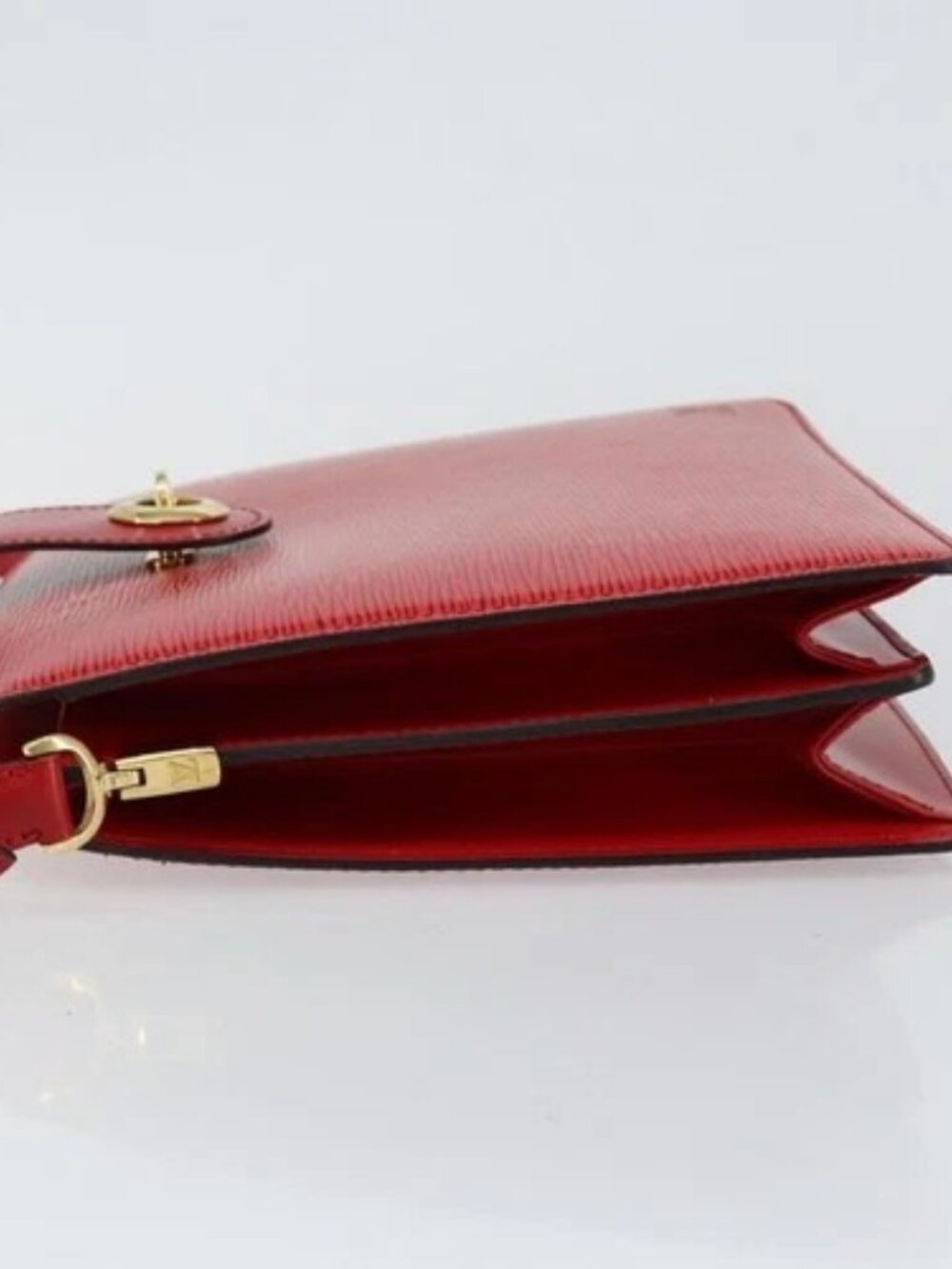 LOUIS VUITTON Epi Capuchin Shoulder Bag Red - Picture 4 of 16